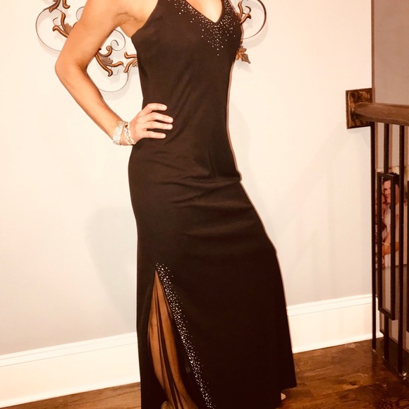 Back sparkle bling prom dress glam 5/6 - Picture 7 of 8